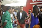 John Abraham, Shruti Hassan snapped on the sets of Welcome Back in Mumbai on 2nd Dec 2013